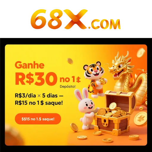 68X Ganhe R$ 100,00 Gratis